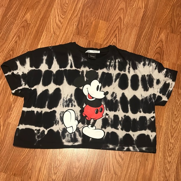 Zara Disney Crop Top - Picture 1 of 4